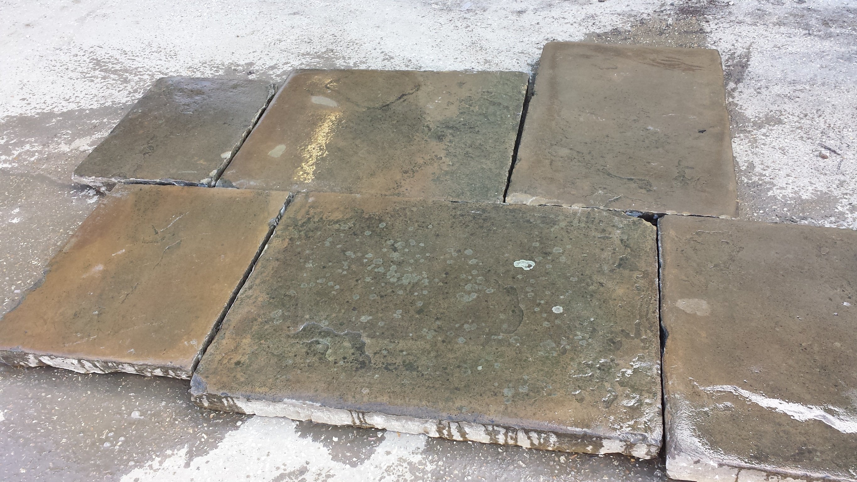 New and reclaimed Yorkstone paving in Broadbridge Heath